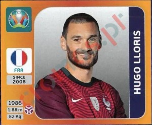 572 Hugo Lloris – UEFA Euro 2020 Tournament Edition Panini