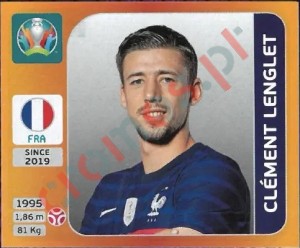 577 Clément Lenglet – UEFA Euro 2020 Tournament Edition Panini