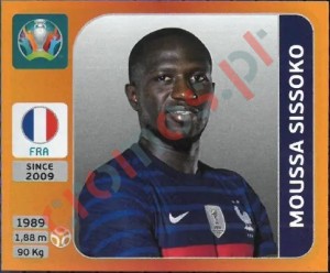 586 Moussa Sissoko – UEFA Euro 2020 Tournament Edition Panini