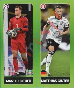598 Manuel Neuer / Matthias Ginter – UEFA Euro 2020 Tournament Edition Panini