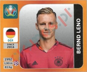 606 Bernd Leno – UEFA Euro 2020 Tournament Edition Panini