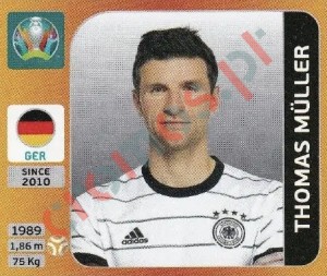 615x Thomas Müller – UEFA Euro 2020 Tournament Edition Panini