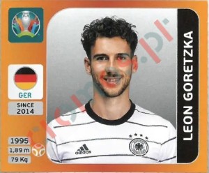 616 Leon Goretzka – UEFA Euro 2020 Tournament Edition Panini
