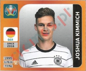 619 Joshua Kimmich – UEFA Euro 2020 Tournament Edition Panini