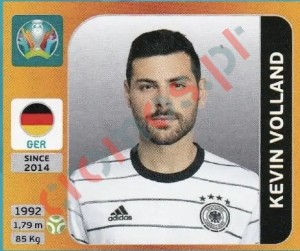 623x Kevin Volland – UEFA Euro 2020 Tournament Edition Panini
