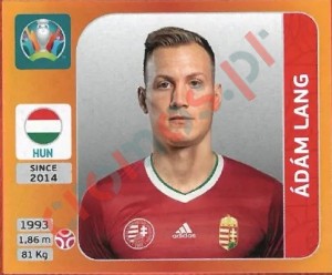 632 Ádám Lang – UEFA Euro 2020 Tournament Edition Panini
