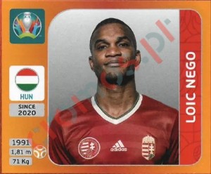 638 Loic Nego – UEFA Euro 2020 Tournament Edition Panini