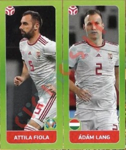 647 Attila Fiola / Ádám Lang – UEFA Euro 2020 Tournament Edition Panini