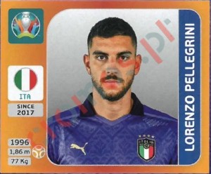 23 Lorenzo Pellegrini – UEFA Euro 2020 Tournament Edition Panini