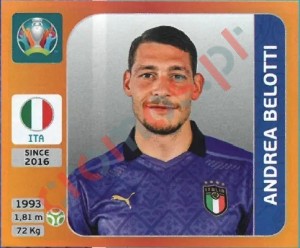 25 Andrea Belotti – UEFA Euro 2020 Tournament Edition Panini