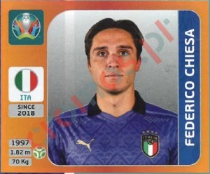28 Federico Chiesa – UEFA Euro 2020 Tournament Edition Panini