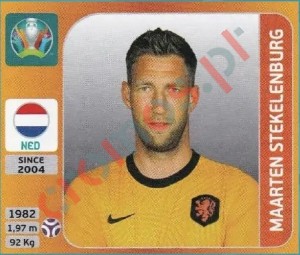 269x Maarten Stekelenburg – UEFA Euro 2020 Tournament Edition Panini