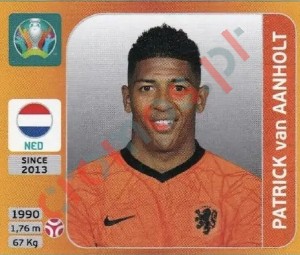 276x Patrick van Aanholt – UEFA Euro 2020 Tournament Edition Panini