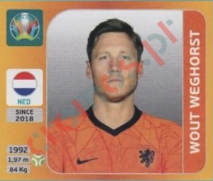 286x Wout Weghorst – UEFA Euro 2020 Tournament Edition Panini