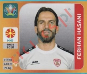 305x Ferhan Hasani – UEFA Euro 2020 Tournament Edition Panini