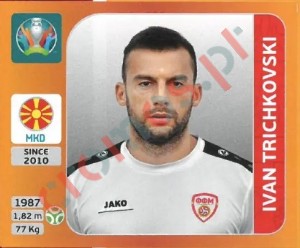 309 Ivan Trichkovski – UEFA Euro 2020 Tournament Edition Panini