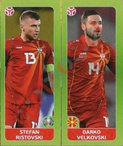 311 Stefan Ristovski / Darko Velkovski – UEFA Euro 2020 Tournament Edition Panini