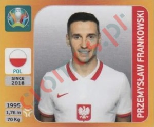 468x Przemyslaw Frankowski – UEFA Euro 2020 Tournament Edition Panini