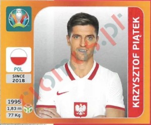 479 Krzysztof Piątek – UEFA Euro 2020 Tournament Edition Panini