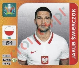479x Jakub Šwierczok – UEFA Euro 2020 Tournament Edition Panini
