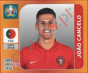 661 João Cancelo – UEFA Euro 2020 Tournament Edition Panini