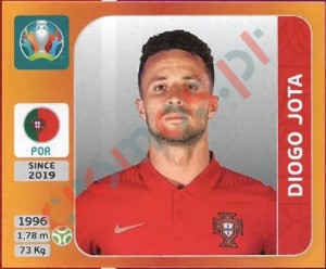 675 Diogo Jota – UEFA Euro 2020 Tournament Edition Panini