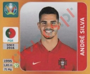 678x André Silva – UEFA Euro 2020 Tournament Edition Panini