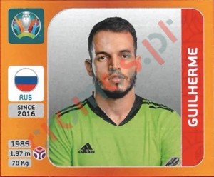 212 Guilherme – UEFA Euro 2020 Tournament Edition Panini
