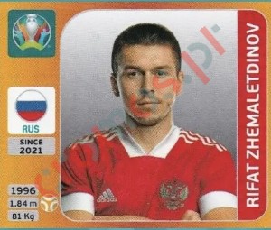 221x Rifat Zhemaletdinov – UEFA Euro 2020 Tournament Edition Panini