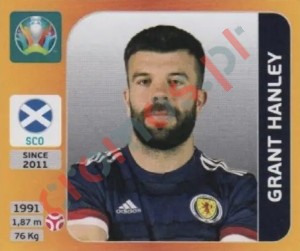 441x Grant Hanley – UEFA Euro 2020 Tournament Edition Panini