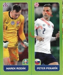 486 Marek Rodák / Peter Pekarík – UEFA Euro 2020 Tournament Edition Panini