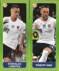 490 Stanislav Lobotka / Róbert Mak – UEFA Euro 2020 Tournament Edition Panini