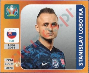 508 Stanislav Lobotka – UEFA Euro 2020 Tournament Edition Panini