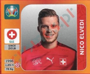 48 Nico Elvedi – UEFA Euro 2020 Tournament Edition Panini