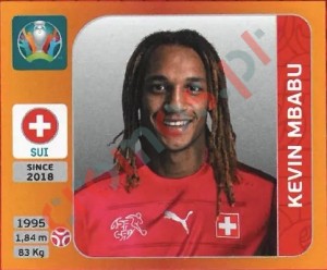 49 Kevin Mbabu – UEFA Euro 2020 Tournament Edition Panini