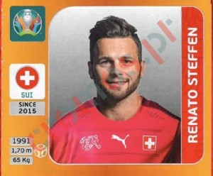 57 Renato Steffen – UEFA Euro 2020 Tournament Edition Panini