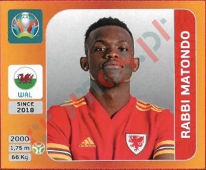 117 Rabbi Matondo – UEFA Euro 2020 Tournament Edition Panini