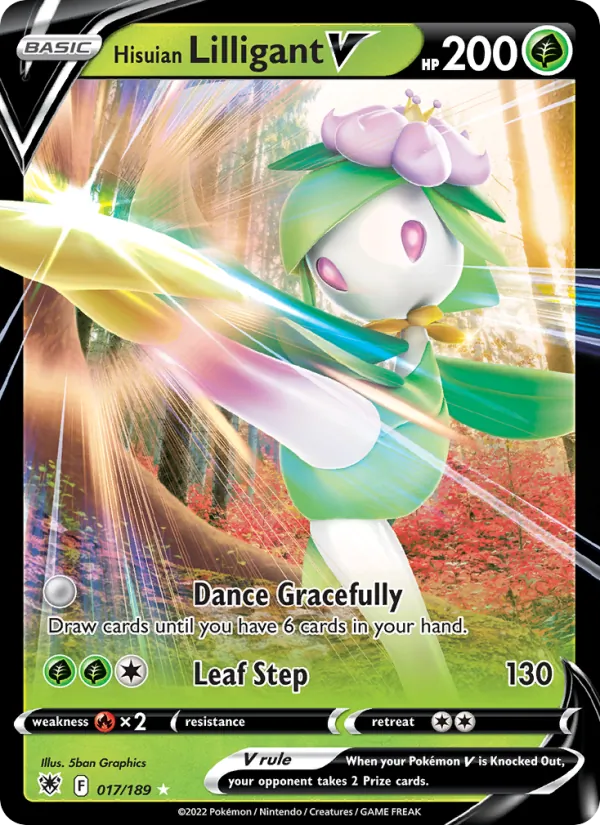 017 Hisuian Lilligant V – Astral Radiance