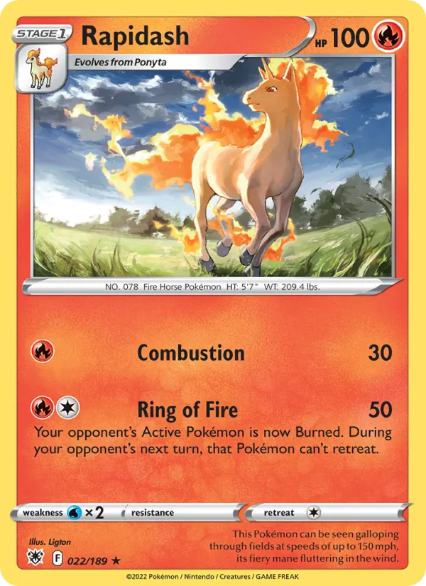 022 Rapidash – Astral Radiance