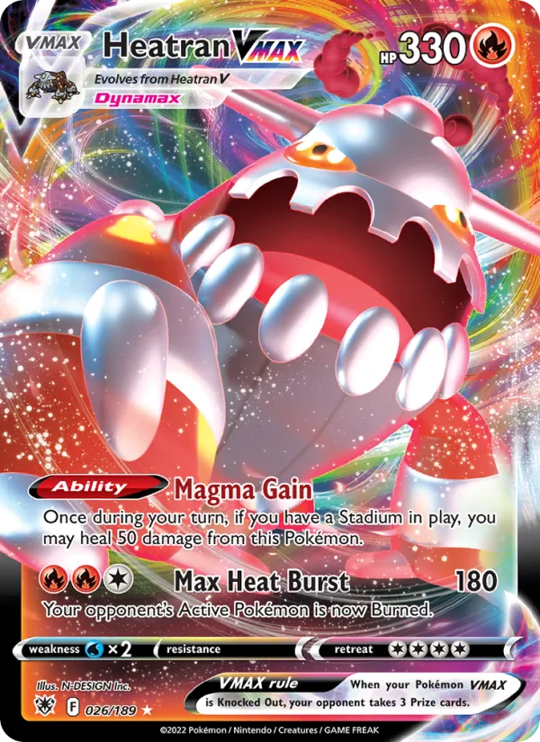 026 Heatran VMAX – Astral Radiance
