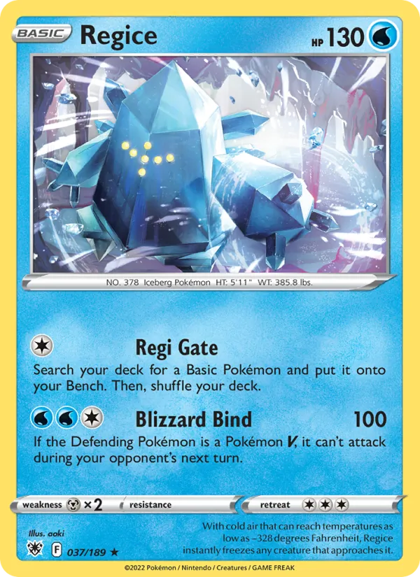 037 Regice – Astral Radiance