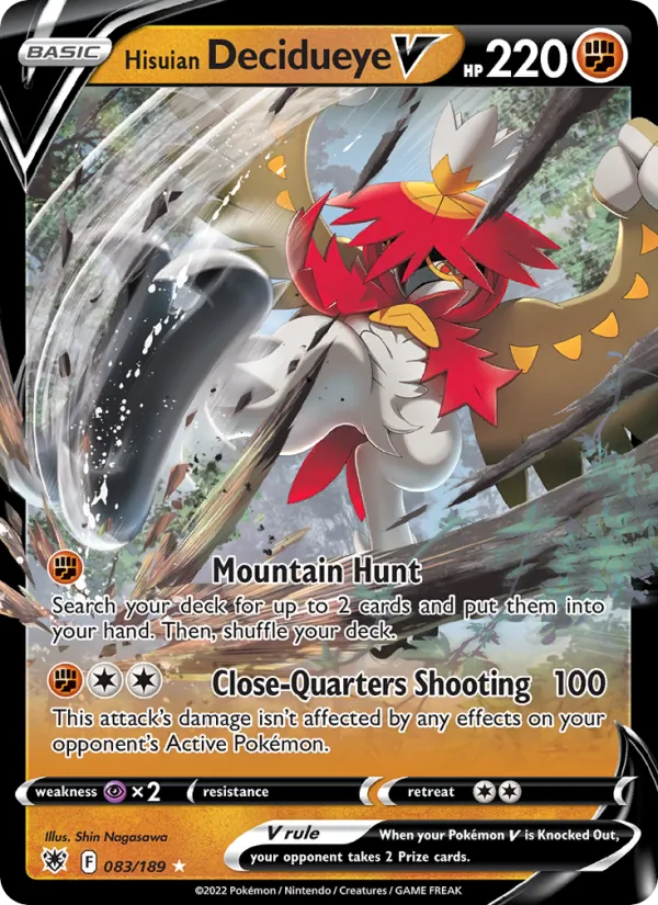 083 Hisuian Decidueye V – Astral Radiance