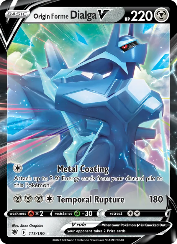 113 Origin Forme Dialga V – Astral Radiance