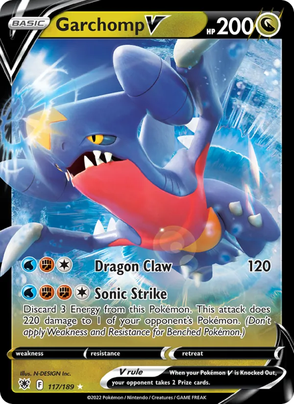 117 Garchomp V – Astral Radiance