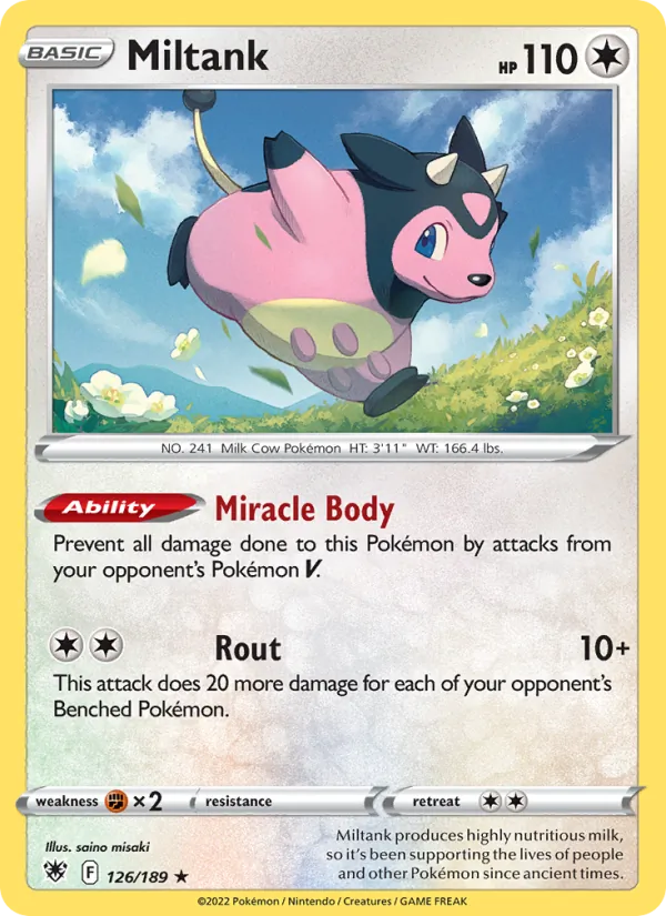 126 Miltank – Astral Radiance