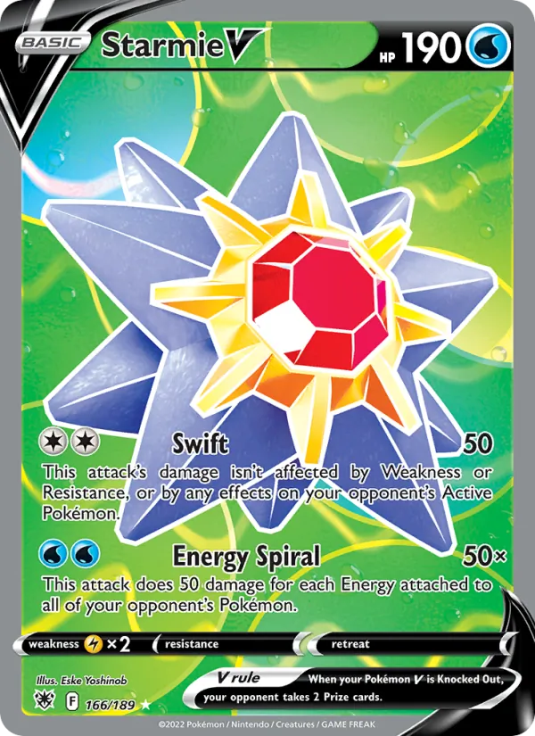 166 Starmie V – Astral Radiance