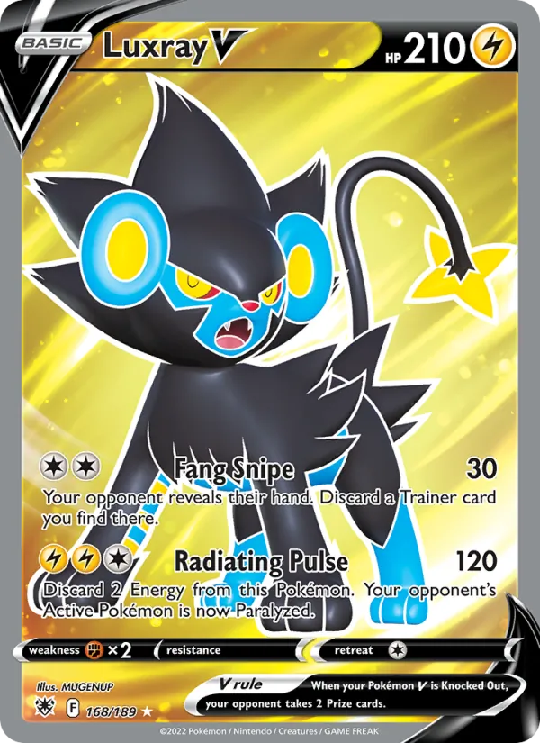 168 Luxray V – Astral Radiance