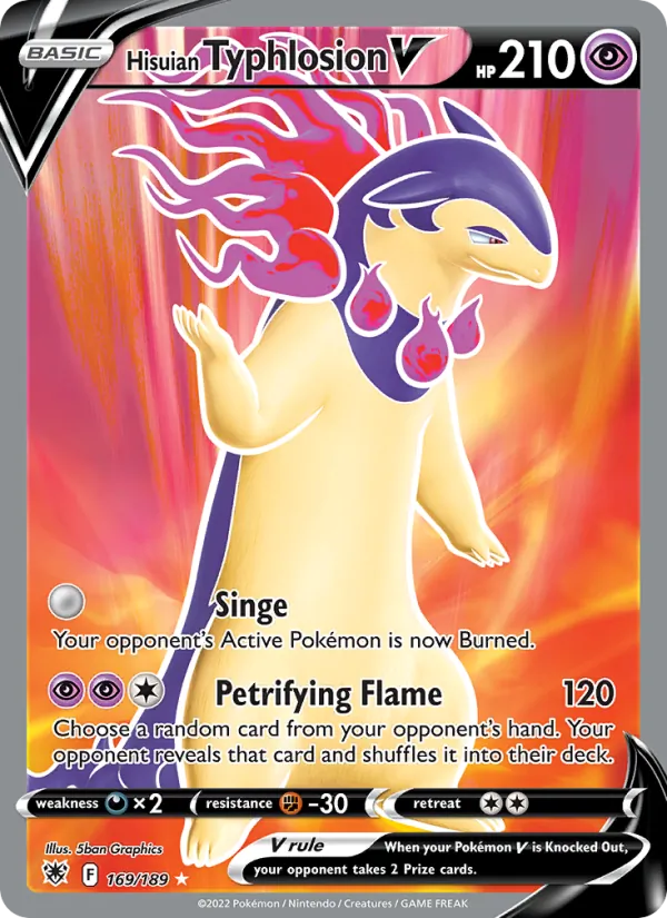 169 Hisuian Typhlosion V – Astral Radiance