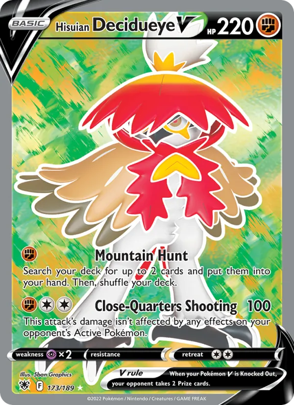 173 Hisuian Decidueye V – Astral Radiance
