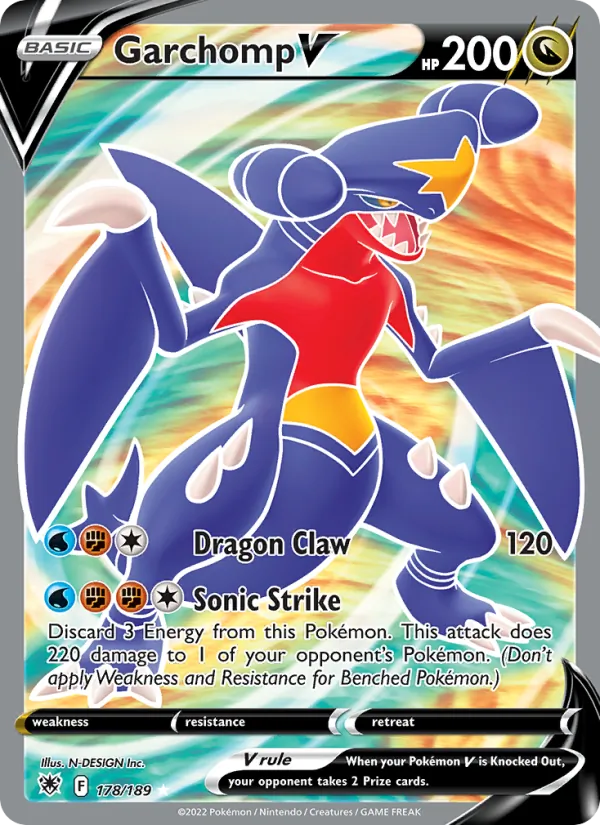 178 Garchomp V – Astral Radiance